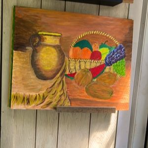 Hand pains Peruvian art